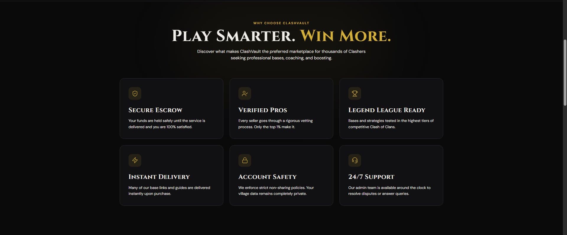 ClashVault screenshot 2